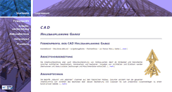 Desktop Screenshot of cad-holzbauplanung-garke.de